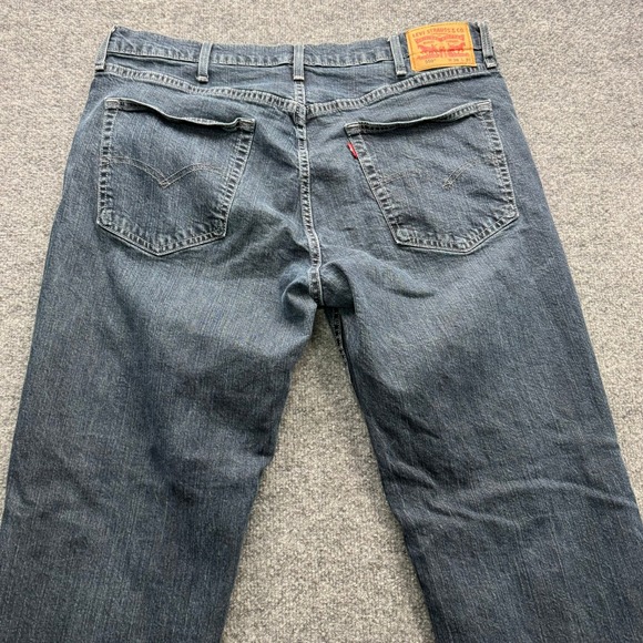 Levi's 559 Jeans Men's Size 38x32 Dark Wash Straight Leg Denim Pants - Picture 4 of 12